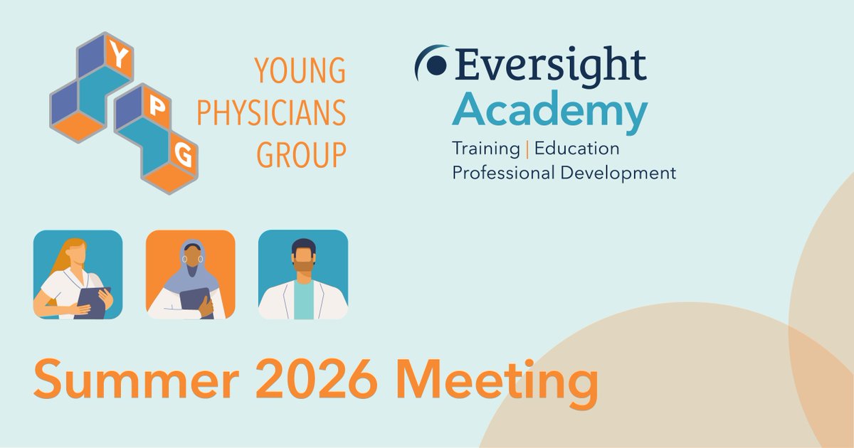 EversightVision's tweet photo. Have a challenging cornea case? Bring it to our summer Young Physicians Group (YPG) meeting! YPG is a forum created by ophthalmologists for ophthalmologists to discuss cases, swap tactics &amp; get mentorship from peers. Join us July 14, 7:30 p.m. ET. RSVP: https://t.co/36tNDdGNUp. https://t.co/EYyqqAMP4s