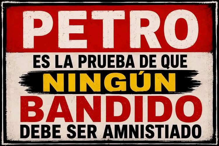 KLea79107265's tweet photo. Para q dejen la MARICADA los Politicos d Siempre d estar jodiendo con el cuentico d DIÁLOGOS, INDULTOS y ADMISTIAS .
Tristemente Ex Presidente @AlvaroUribeVel su buena FE fue su VERDUGO. https://t.co/8wl54J43gr
