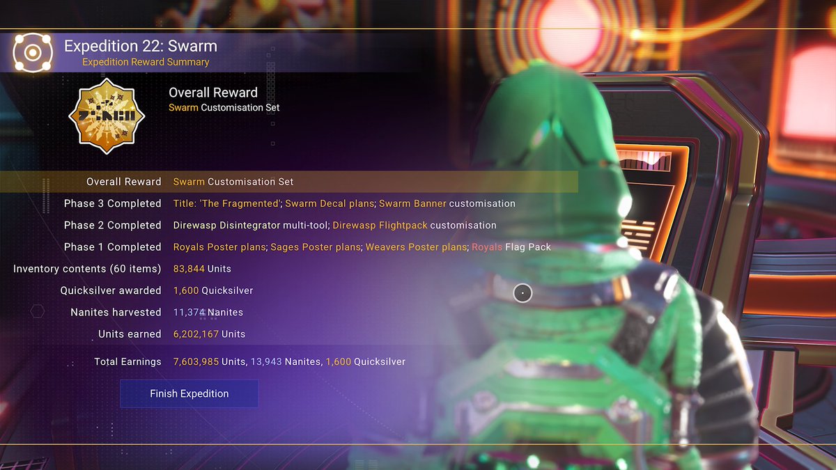 WolfGamingz's tweet photo. Expedition 22: The Swarm is FINALLY DONE!
We waited, we asked, and still no answers that were clear…
#X @X
#Xbox
#NoMansSky @NoMansSky 🌌
#OurNMSuniverse
#HelloGames
#Screnshot
#VirtualPhotography 📷
#NMSDatabaseSWG
#virtualphotographygamers 🎮📸
#Sirwolfgamingzmoments https://t.co/eFYtG2t9u8