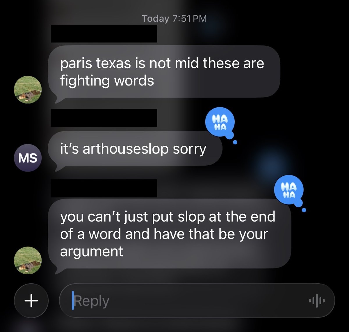 brunellaism's tweet photo. incredible things happening in the roommate chat https://t.co/QyXuSlMHhu