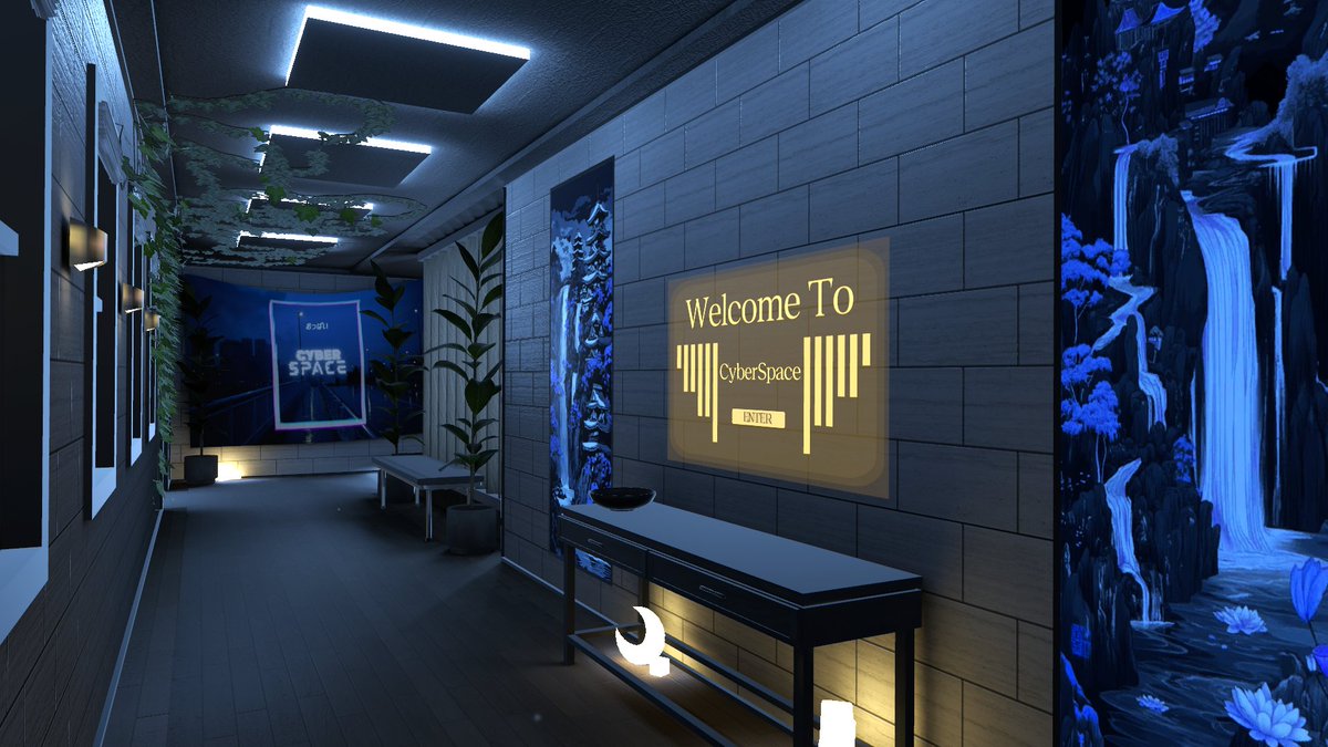 tokiwailm's tweet photo. CyberSpace　―By CyberSuicide
アーバンでシンプルなデザインのサイバー風アパートルームです。

https://t.co/8ryMKvN9yp
#VRChat_world紹介 #VRChat https://t.co/6kfmRP93id