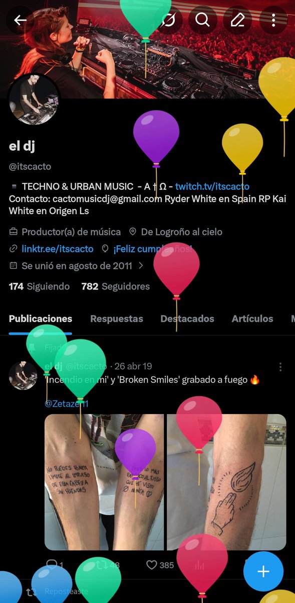 itscacto's tweet photo. Globitos en mi perfil 🫣 https://t.co/X8uuTdmHxw