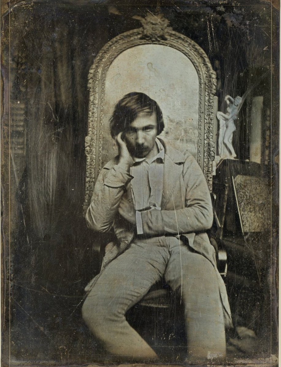 synekura_audio's tweet photo. Charles Baudelaire at age 29, daguerreotype, 1850 https://t.co/6ZSGe3oN6M