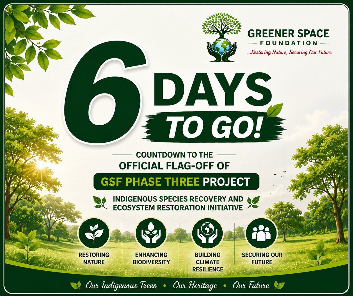 GreenerSpaceNG's tweet photo. https://t.co/skYHlWFTmJ