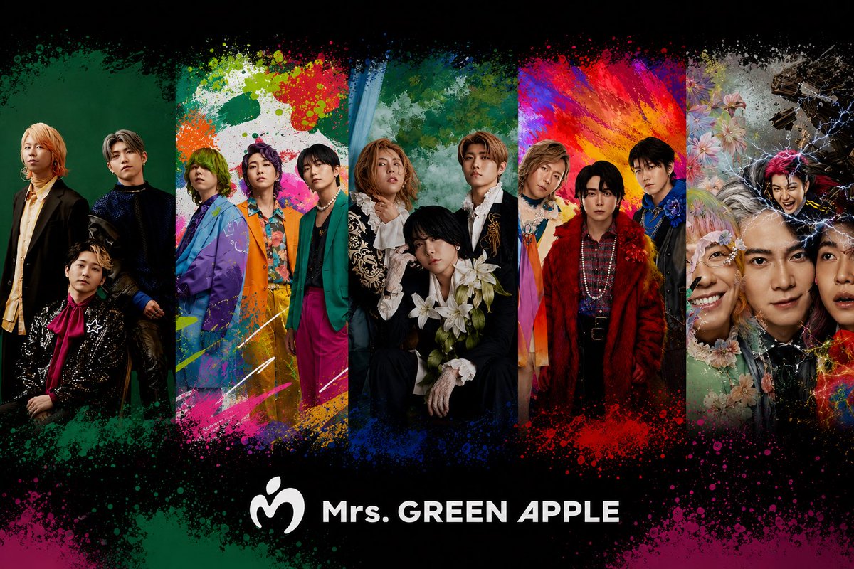 🍏Mrs. GREEN APPLE🍏 メジャーデビュー11周年 おめでとうございます