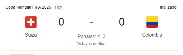 Bnrou's tweet photo. SUIZA es el Ganador, avanza a cuartos de final y enfrentará a Argentina el próximo Sábado a las 22hs por un lugar en la semifinal de la copa del mundo https://t.co/QImCwvbOSx