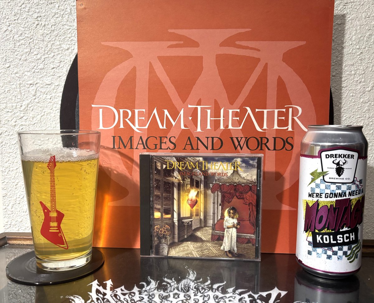 BrewsandTunes's tweet photo. @dreamtheaternet "Images And Words" &amp; @DrekkerBrewing We're Gonna Need a Montage Kölsch  https://t.co/we69d6aVaS https://t.co/JrIIk5UmQr