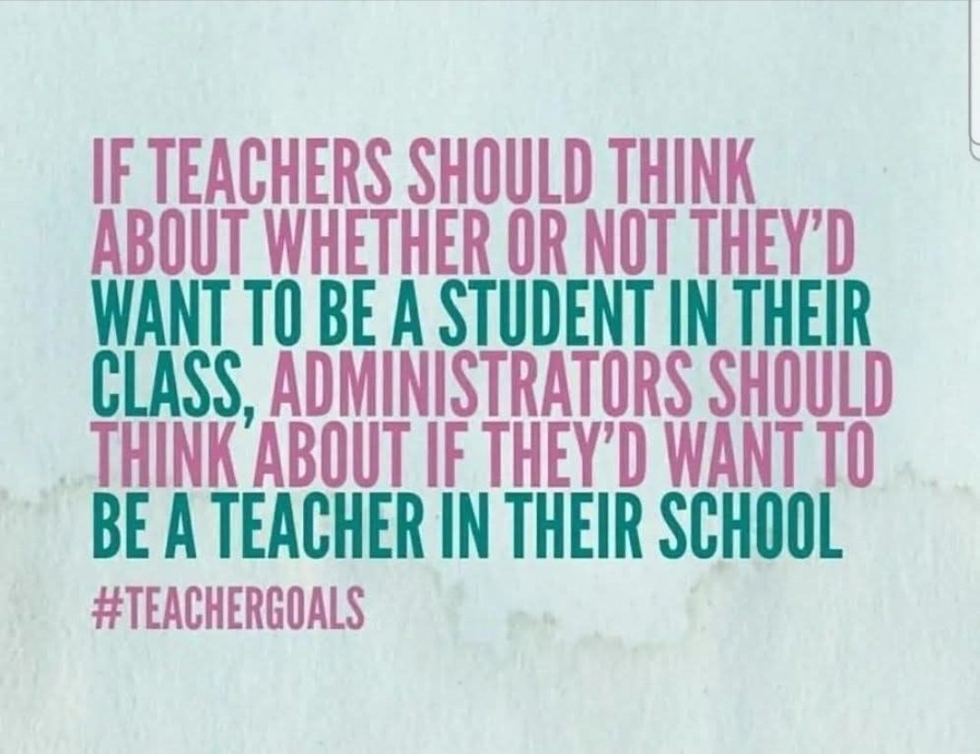 WeinsteinEdu's tweet photo. There is a leadership question schools should take more seriously:

Would I want to be a teacher here?

Not as a thought experiment for one carefully planned day.

For the whole year.
With the meetings.
The coverage issues.
The behavior calls.
The parent communication.
The initiative fatigue.
The unclear priorities.
The moments when support is promised but not felt.

Teacher retention is often discussed like a recruitment problem. It is also a workplace conditions problem.

Teachers do not only decide whether to stay based on their love for students. They also decide based on whether the job is sustainable, whether leadership listens, whether expectations are clear, whether feedback is safe, and whether their time is respected.

School culture is not what leaders say they value. It is what teachers experience repeatedly.

If we want strong classrooms, we have to build schools where strong teachers can keep doing the work without being worn down by the system around them.

That is not just a teacher issue. That is a leadership issue.