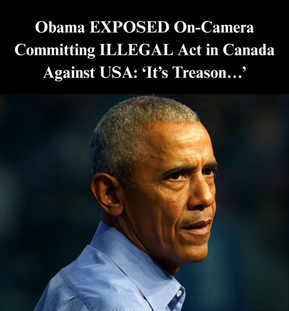 jetmic4's tweet photo. How many times does Obama have to commit treason before he’s held accountable?

He is the head of the snake.

FOLLOW ME FOR MORE RECENT NEWS UPDATES https://t.co/F38Ed6Plyl
