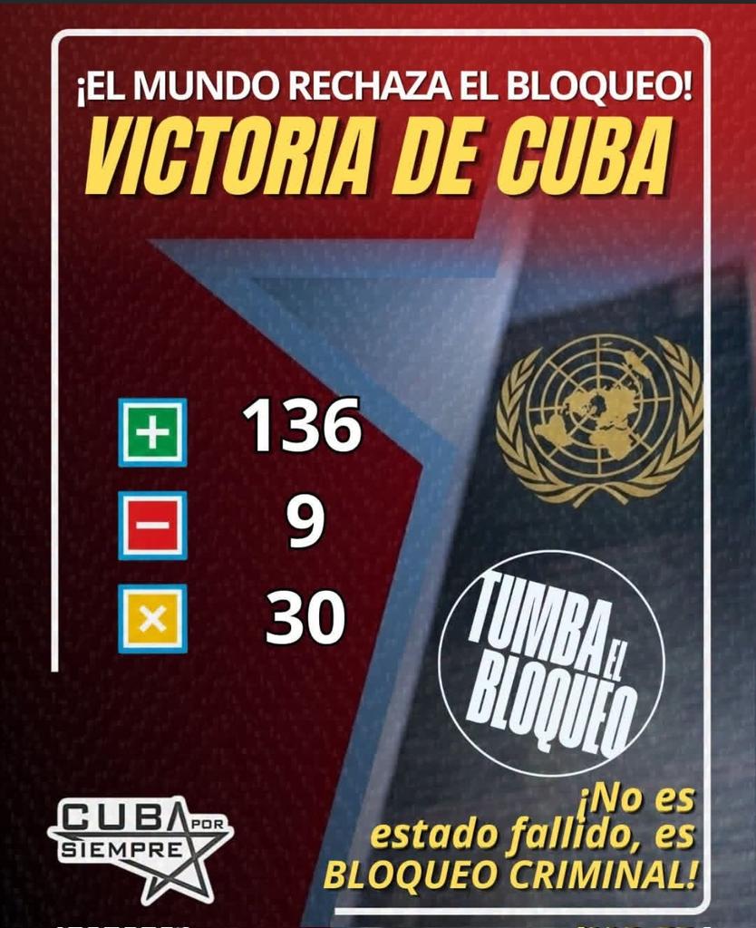 CubaCubacons's tweet photo. #AbajoElBloqueoACuba 
#LaPatriaSeDefiende https://t.co/k2qnmLVmAQ