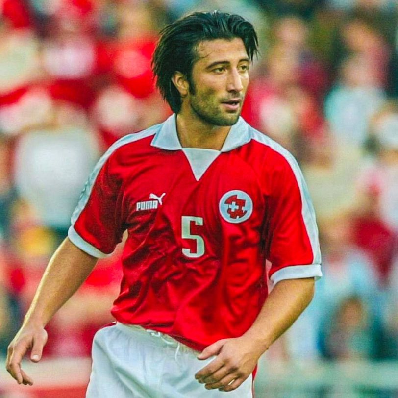 eurofootcom's tweet photo. 🇨🇭✨ Murat Yakin played for Switzerland from 1994-2004. ✅ 

As manager of Switzerland. Yakin guided them to the 2022 World Cup, EURO 2024 and 2026 World Cup.

Now, Yakin has put Switzerland in the World Cup quarter-finals for the first time in 72 YEARS. Incredible. https://t.co/VcdzcSQn9j