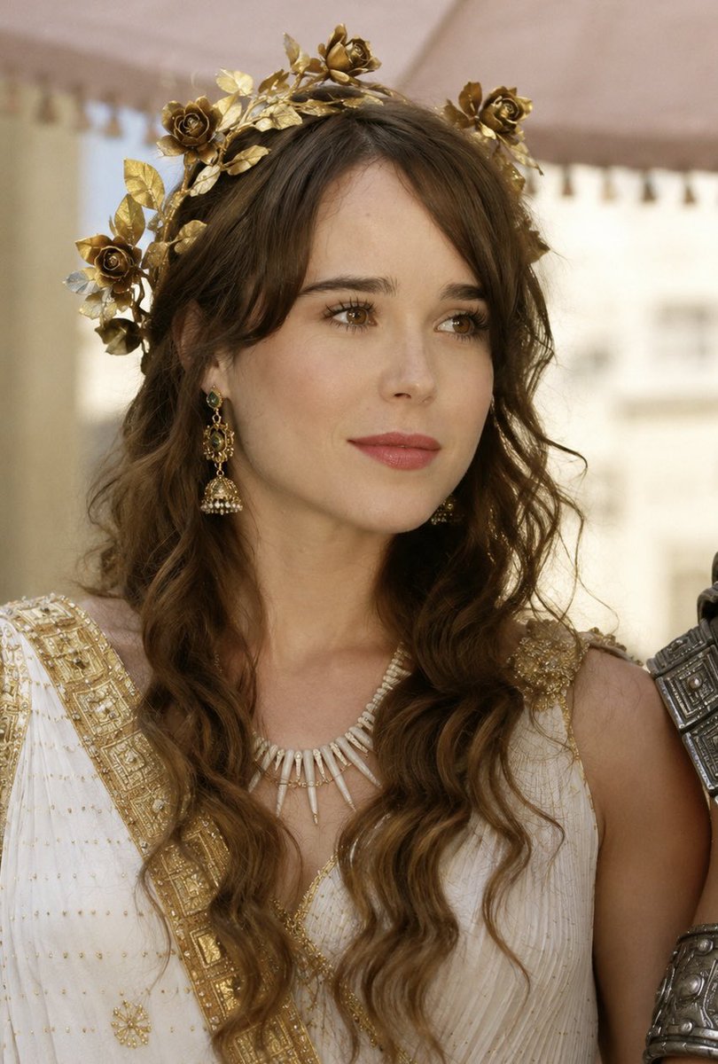pauloap's tweet photo. O mais surreal é que a Ellen Page seria uma linda Helena de Tróia https://t.co/YG80pjHQxS