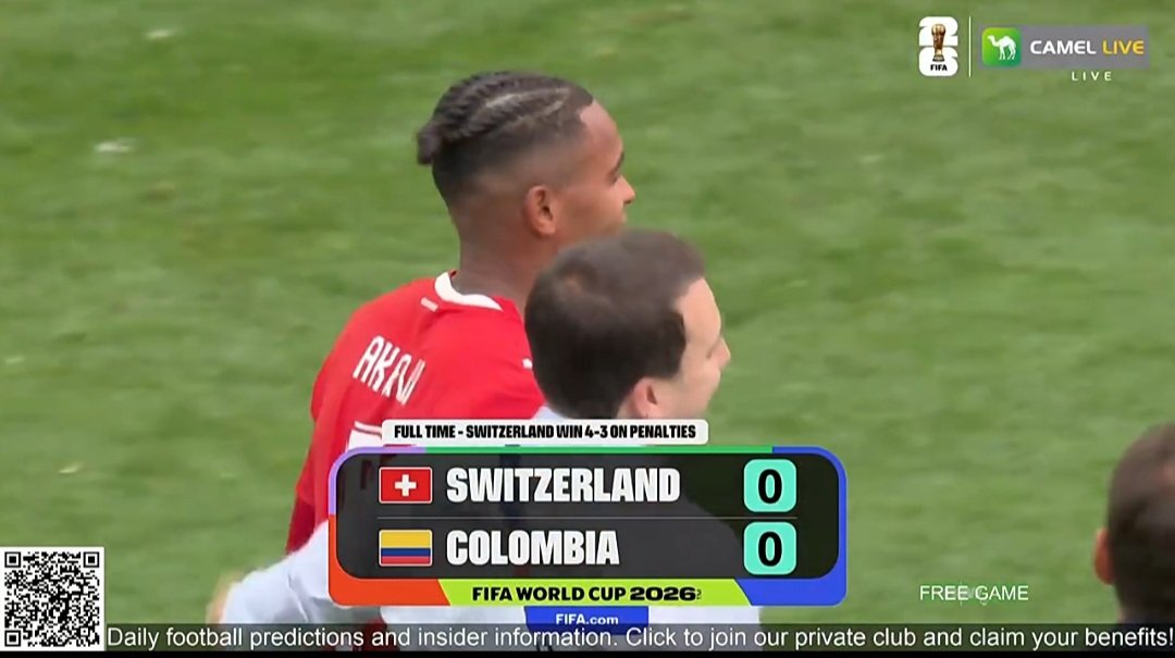 PeterFk30's tweet photo. FIFA World Cup 2026™
Switzerland 🇨🇭 vs Colombia 🇨🇴 #Fıfaworldcup #fifa https://t.co/HYPSM4P6Bm