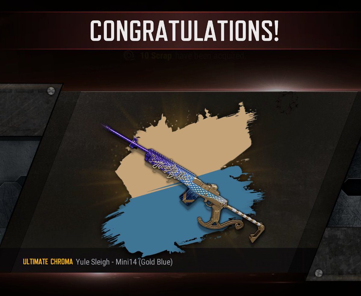 MesozoicEmbassy's tweet photo. Chroma variants that DONT UNLOCK THE GUN SKIN are a FUCKING SCAM @PUBG @PUBG_EU @PUBG_NA @PUBG_Support #PUBG https://t.co/zqaMdK5Rix