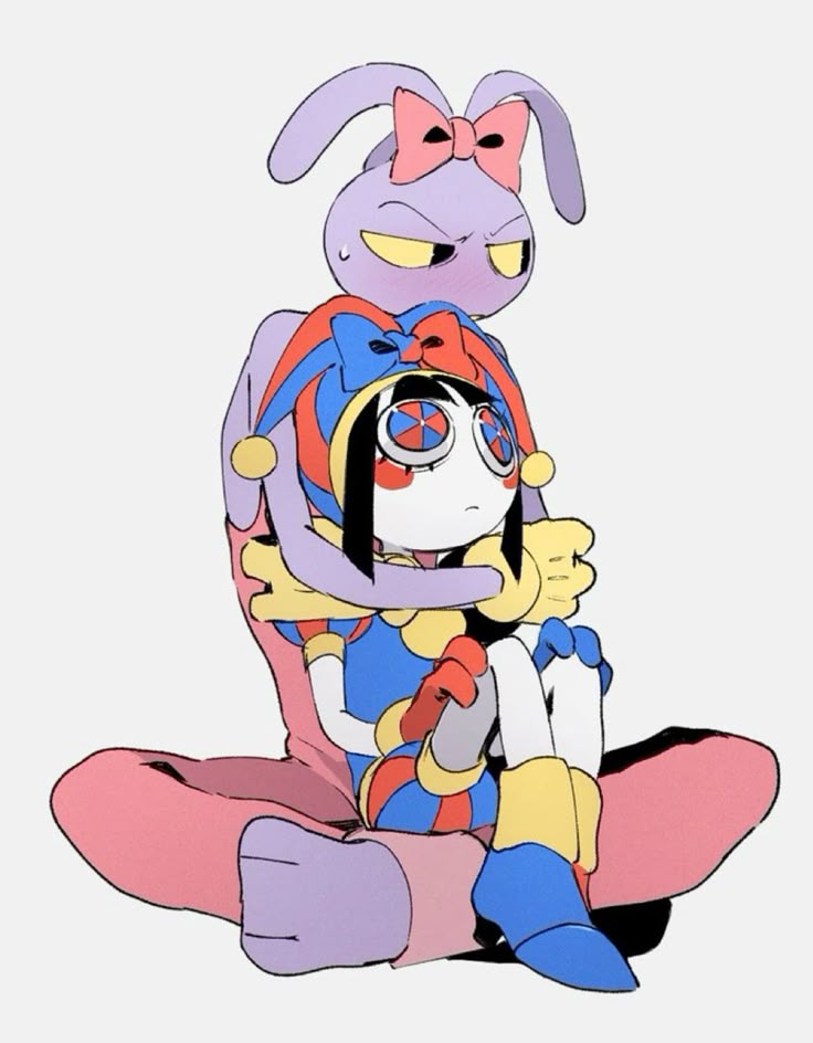 ariarosieartist's tweet photo. Digital hug 👾
#funnbunny #tadc #itsnotmyart 
#theamazingdigitalcurcis https://t.co/wbeuftHzPi
