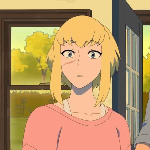 evilkarazorel's tweet photo. Kara's eyes widen and she quickly take a defensive stance.

"You... The one my father mentioned... Please, let us take this quarrel outside. This is the home of an innocent woman far kinder than I and you are damaging it." https://t.co/LmdGa1md6V
