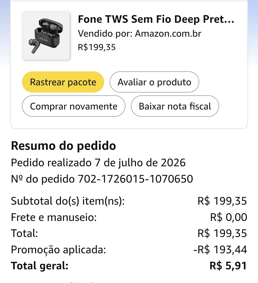S2sweetgem's tweet photo. Hj rendeu mt obg amazon, fone por 5 reais e balcão de banheiro por 29 reais https://t.co/3M0Z2XAFwc