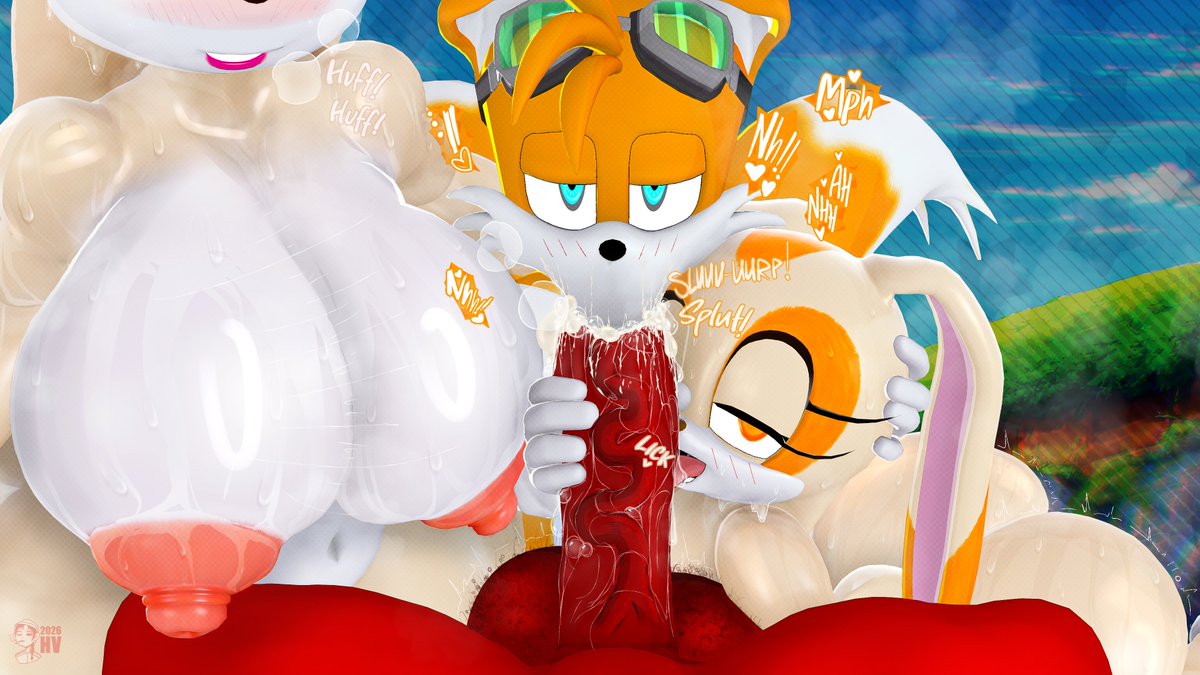 h1ghvoltageSFM's tweet photo. Cream and Vanilla made their choice...Tails seems to have as well https://t.co/zVNJtFbONj