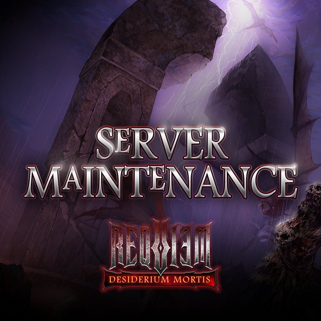 RequiemWP's tweet photo. Servers are back online!
Thanks for your patience. https://t.co/2ermwpJrVW