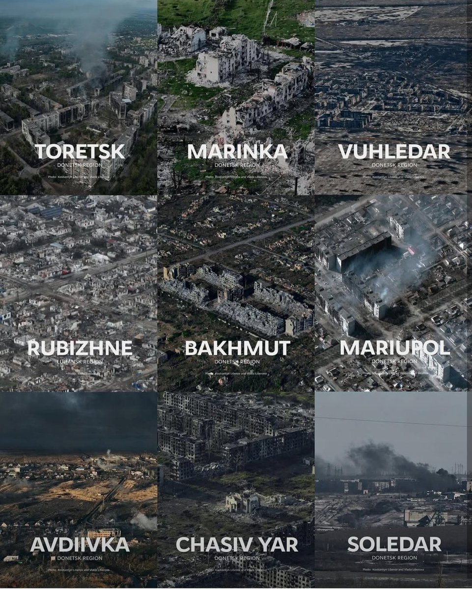 DevilInMyDMs's tweet photo. @ahchinese @DD_Geopolitics Zelensky has publicly offered or expressed readiness for a direct, face-to-face meeting with Putin multiple times. 
And this is what Ukrainian cities look like after russian bombing. https://t.co/hE2lslQ60K