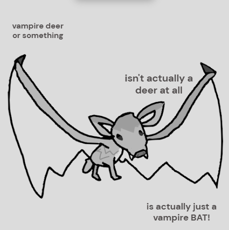 ipostdeer's tweet photo. vampire deer or something https://t.co/5HW3dpGknr