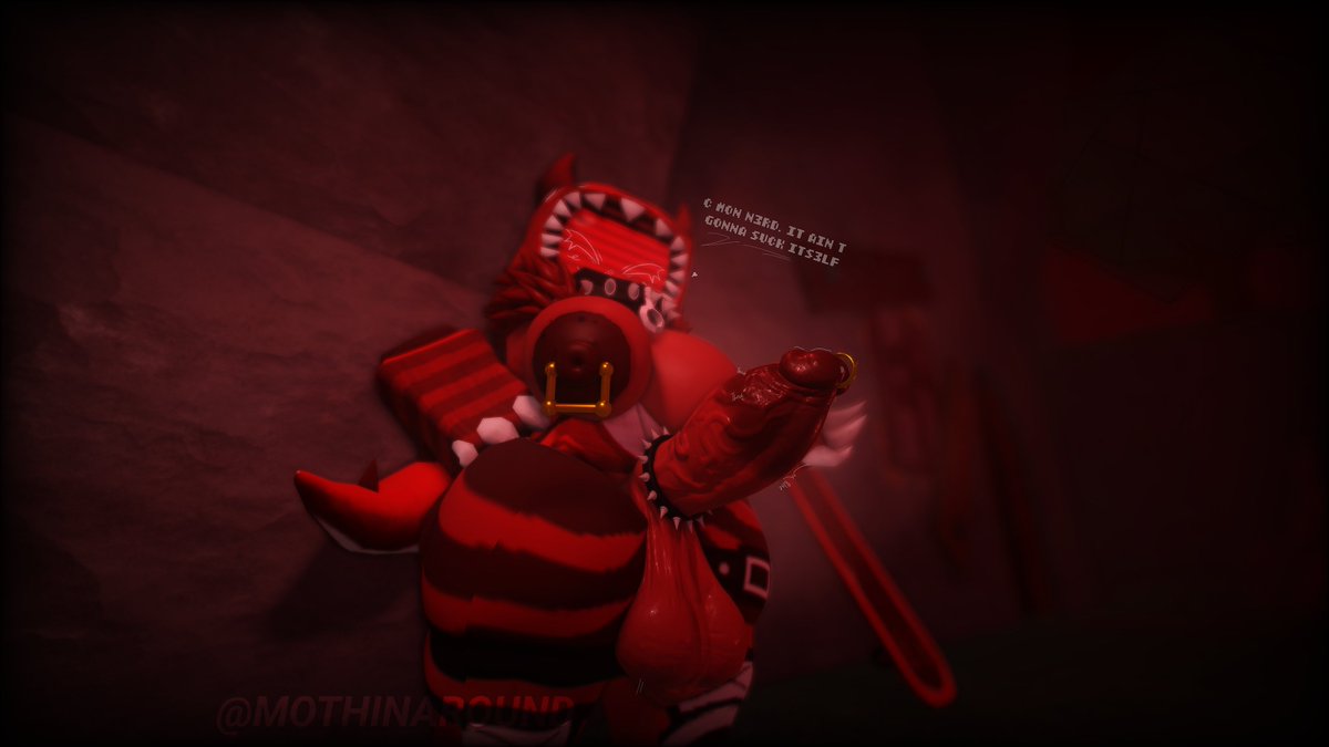 mothinaround's tweet photo. must be pretty sweaty under there.

(robots dont sweat. i know.)

#freaksaken #forsakennsfw #rr34 #robloxporn https://t.co/bVf6SI9yyV