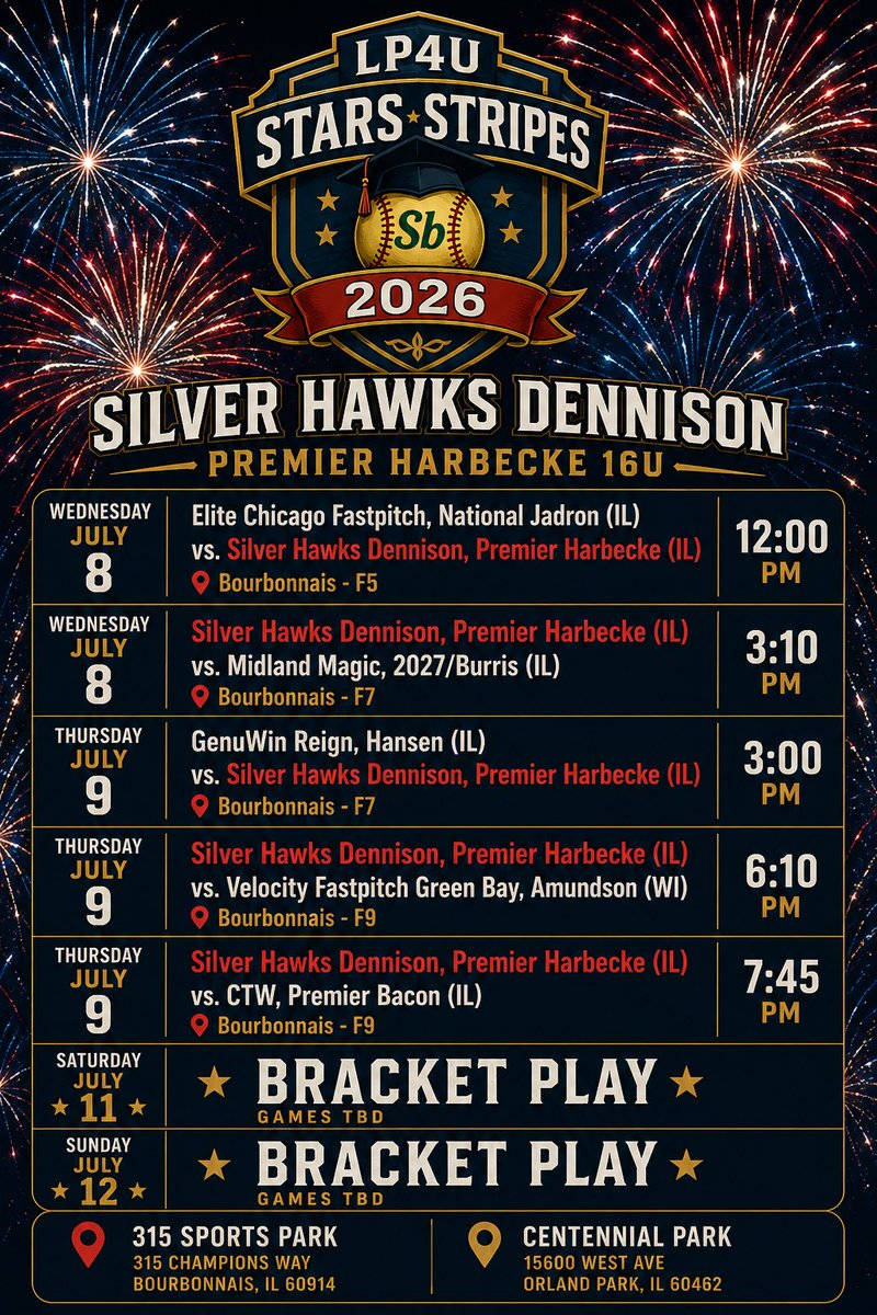 KennedyLatimer1's tweet photo. Here’s our schedule for this week very excited to be back out on the field with my girls, come check us out!!💚🖤@SilverHawkSball @Coach_McNulty @CoachHarbecke87 https://t.co/7IgGvioGXi