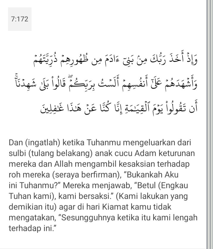 burjoketan_'s tweet photo. 100% BENARRR

dr. Aisyah Dahlan pernah bilang di podcast densu, 

sejak lahir, serambi kanan jantung kita punya 40.000 sel otak yg menyimpan memori (wich is suara Tuhan), tentang apa yg harusnya dilakukan manusia dalam hidup. 

Selnya tipis & mudah tertutup, makanya perlu diasah dengan religi/kitab suci. 

Satu bukti yg mau dibantah pakai logika apapun, manusia g bisa bantah bahwa kita terikat janji (keyakinan+amal) dengan Tuhan bahkan sebelum lahir.

Dan Maha Benar Allah dengan segala kalimat Nya.