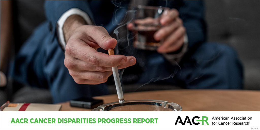 AACR's tweet photo. Long-standing inequities in numerous social determinants of health contribute to significant disparities in the burden of preventable cancer risk factors. Learn more in the AACR Cancer Disparities Progress Report: https://t.co/GnwGSzjMRq https://t.co/4LrF2OyG8F