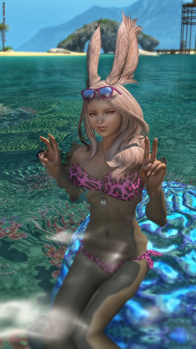 saotome_ff's tweet photo. #おはウサ です🐰
#FF14 #ヴィエラ https://t.co/Kf1QIowCl2