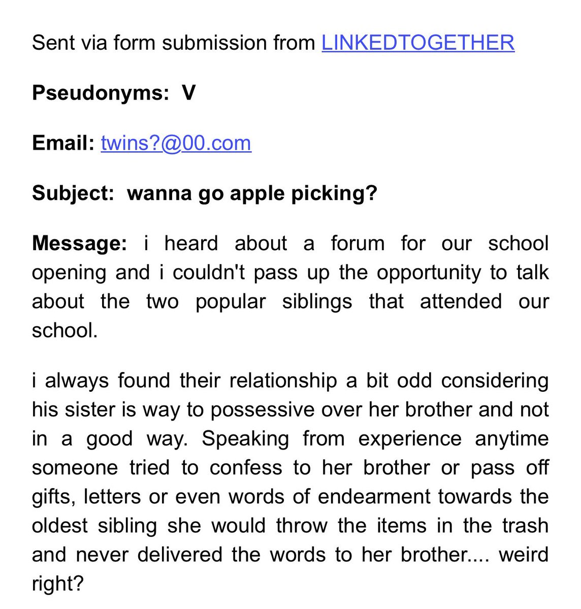 lttleguo's tweet photo. Linkons new gossip site just dropped and the xia siblings are already the hot topic.. https://t.co/FvcvzoS11O