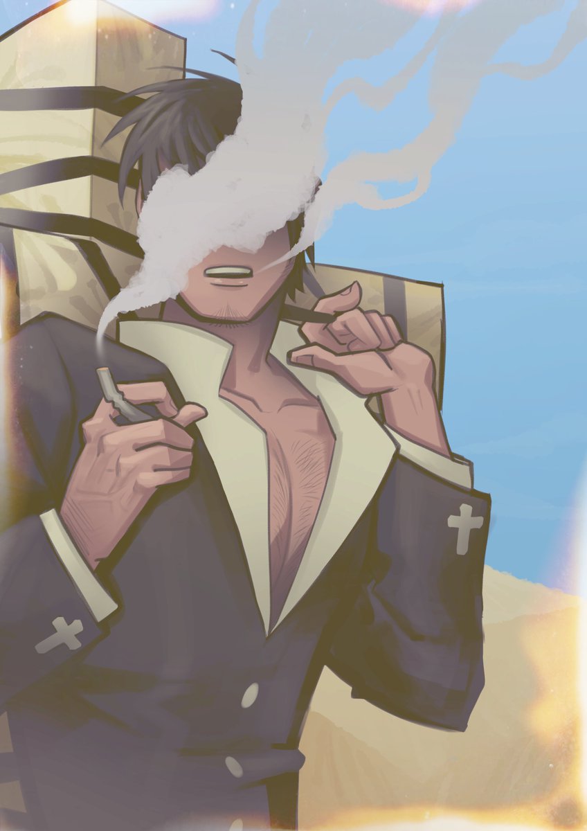 jacket4789's tweet photo. #wolfwood #trigun 
🚬🚬🚬 https://t.co/TrKndydDg7