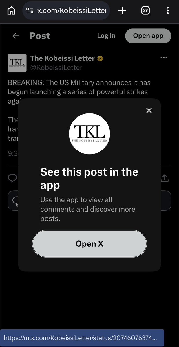 0xYxes's tweet photo. Not sure what happened but opening x intent links on android dont open my installed X app to the post. They ask me to open the playstore https://t.co/98bXM2LWwL