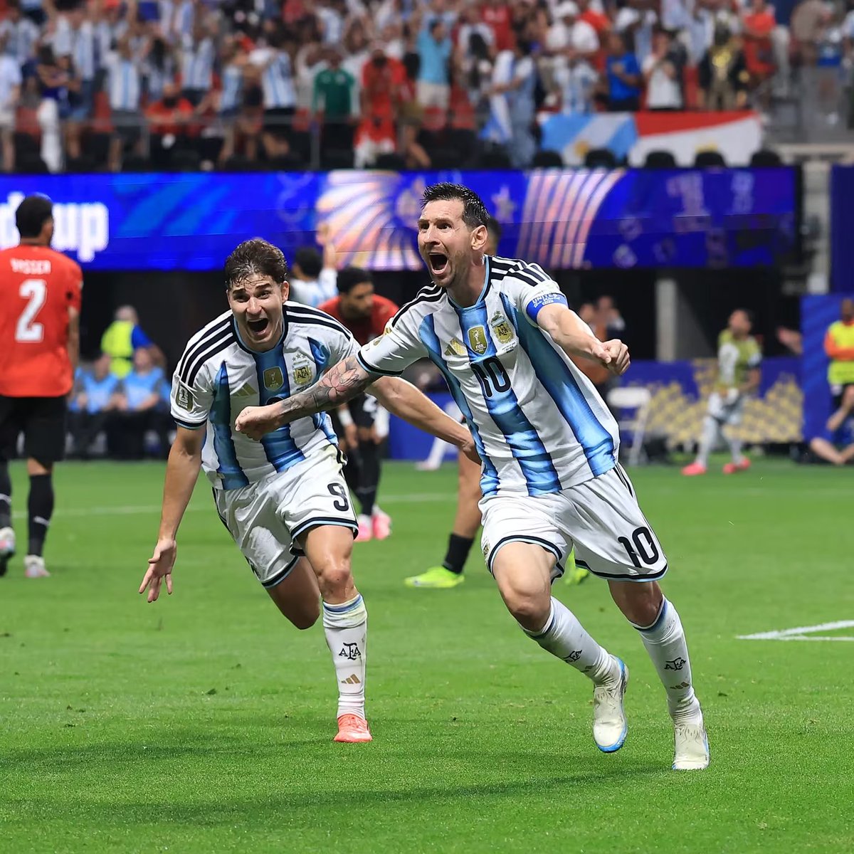 WiniSports's tweet photo. 🏆 DEFINIDOS OS CONFRONTOS DAS QUARTAS DE FINAL!

🇫🇷 França 🆚 Marrocos 🇲🇦
🇪🇸 Espanha 🆚 Bélgica 🇧🇪

🏴󠁧󠁢󠁥󠁮󠁧󠁿 Inglaterra 🆚 Noruega 🇳🇴
🇦🇷 Argentina 🆚 Suíça 🇨🇭 https://t.co/0UapbFmZJT