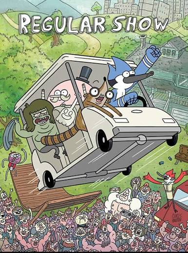 Ray19833633's tweet photo. Regular Show was and still is one of my favorite comfort shows from back in the days. All the crazy stuff the characters would get into. Funny, Relateable and Wacky. 
 https://t.co/wwclkpiOoV https://t.co/Ktc9nsqXjR
