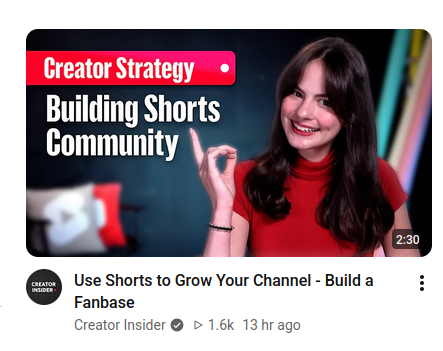 xjet's tweet photo. When a channel run by YouTube itself only gets 1.6K views in 13 hours you *KNOW* the creator community doesn't love "shorts" as much as YouTube itself does. https://t.co/S78peyCSrO