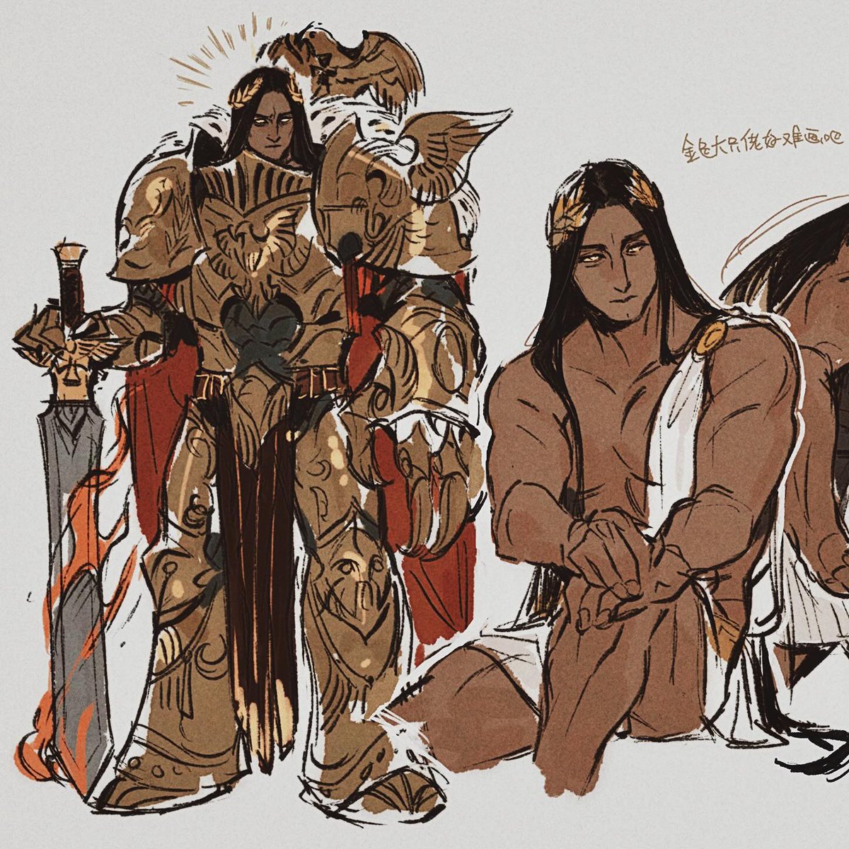LunethD's tweet photo. The Emperor of Mankind

Art by juanmaomaoao 👑🔥 https://t.co/iM9LxFUABn