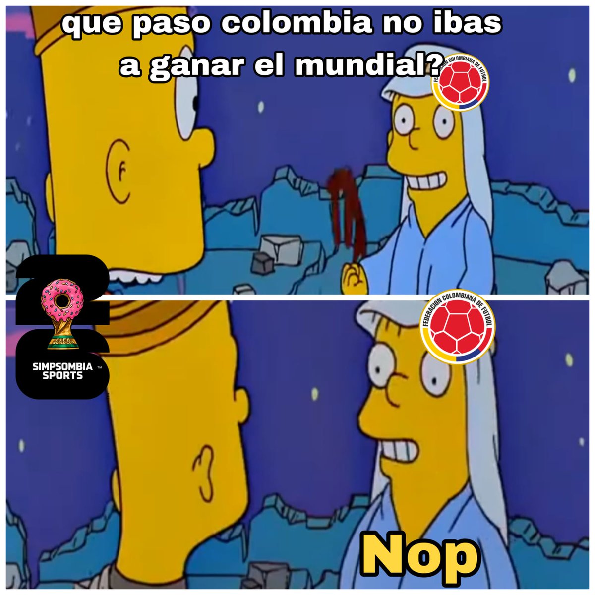 NSimpsombia's tweet photo. Debo dejar estos memes de Colombia

Bueno uno más y ya https://t.co/XkdMYoGcyG