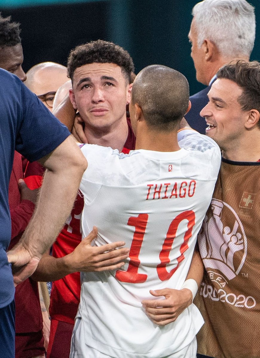 FootballSwissEN's tweet photo. At EURO 2020, Ruben Vargas missed from the spot in the quarter-final against Spain.

Five years later, he scored from the spot to send Switzerland to their first World Cup quarter-final since 1954. Character. 👌 https://t.co/K35kj7L8ks