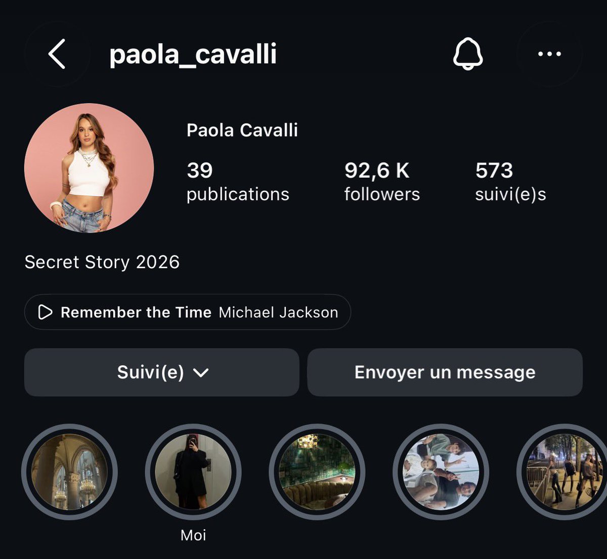 hanallcc's tweet photo. Aller vous abonner à cette queen #secretstory #paolasupremacy https://t.co/5fCdpucCXu