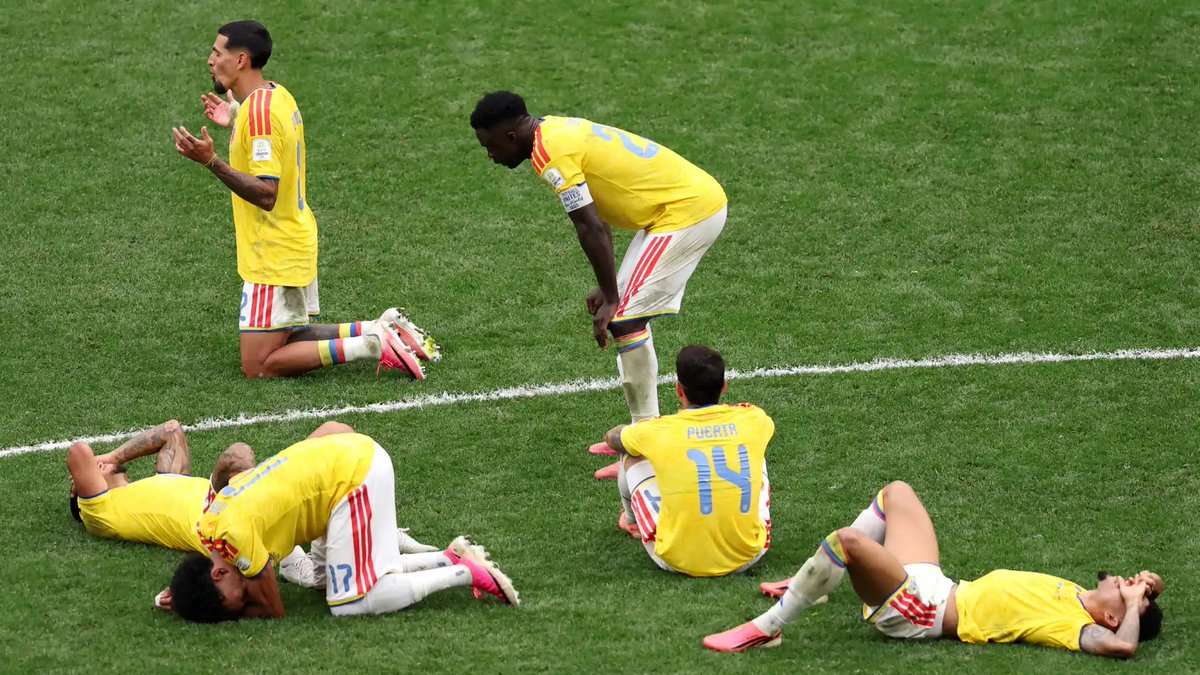 Artykenn's tweet photo. Me siento profundamente decepcionado, mi día se fue a la mierda, confié en que darían el salto de calidad este mundial y siempre les pasa lo mismo. 

Te creo quedar fuera con Argentina, pero con Suiza... es un papelón por donde lo mires.

La teoría colombiana siempre fue real. https://t.co/v8CvxoRsd9