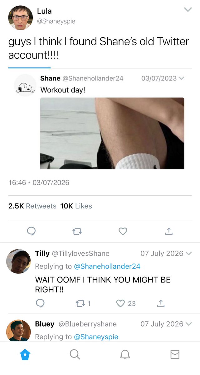 hollanovphile's tweet photo. #Hollanov smau 

Shane Hollander is a popular gym-fluencer and somebody finds his old Twitter account where a particular post sends everyone on Twitter into a frenzy. 
Ilya Rozanov has some opinions about what people are saying. https://t.co/WUBBSS8wnN