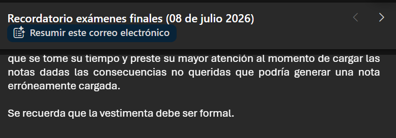 iooony_'s tweet photo. Me mandaron mail para recordarme que mañana tomo Examen Final.
La última frase me mató https://t.co/zG8oIdTIlF