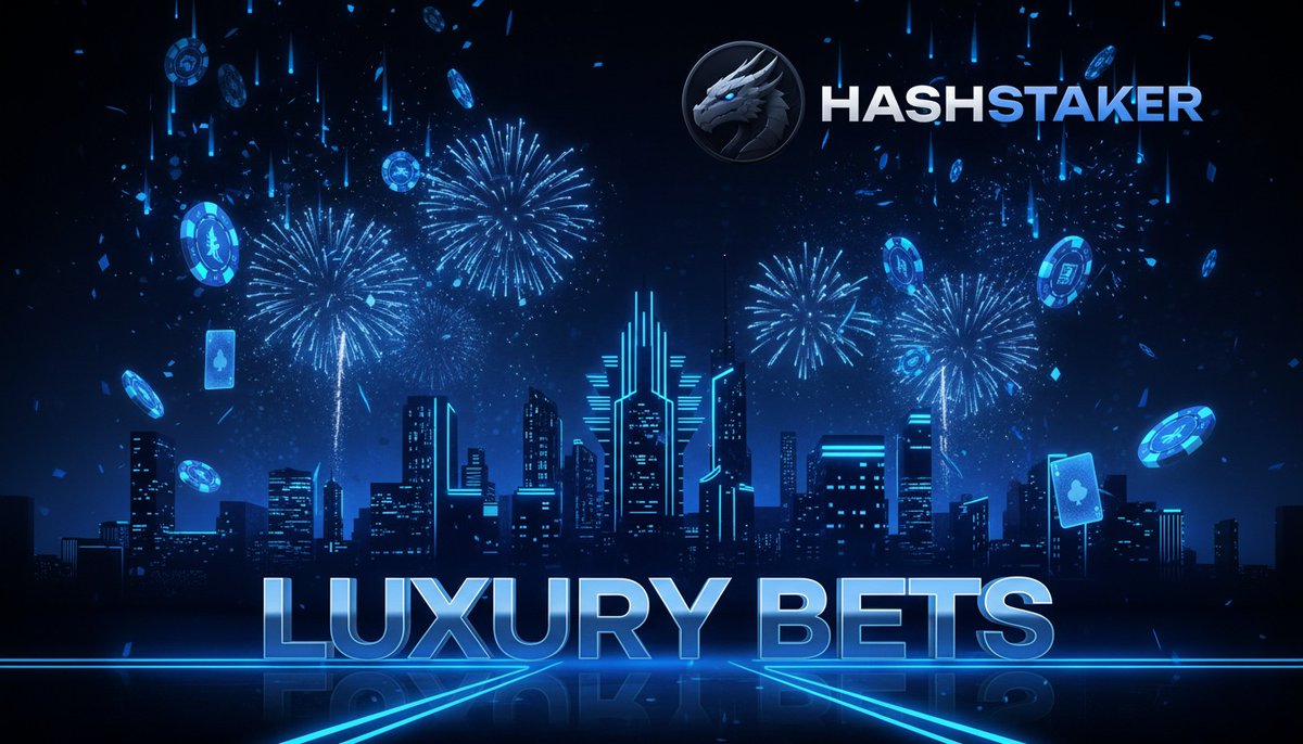 Hash_Staker's tweet photo. New Year, new wins, new streaks 🎆
HashStaker is here to make this your best year at the tables.
#HashStaker #NewYear #WinBig https://t.co/R9b4JZTbEG