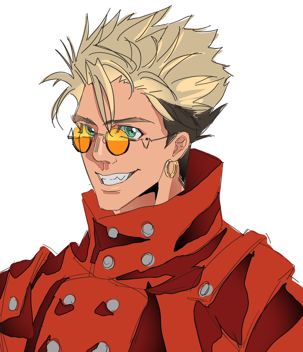 digestivesyst_m's tweet photo. HE'S SO COOL #trigun https://t.co/ij5IZPVgUQ