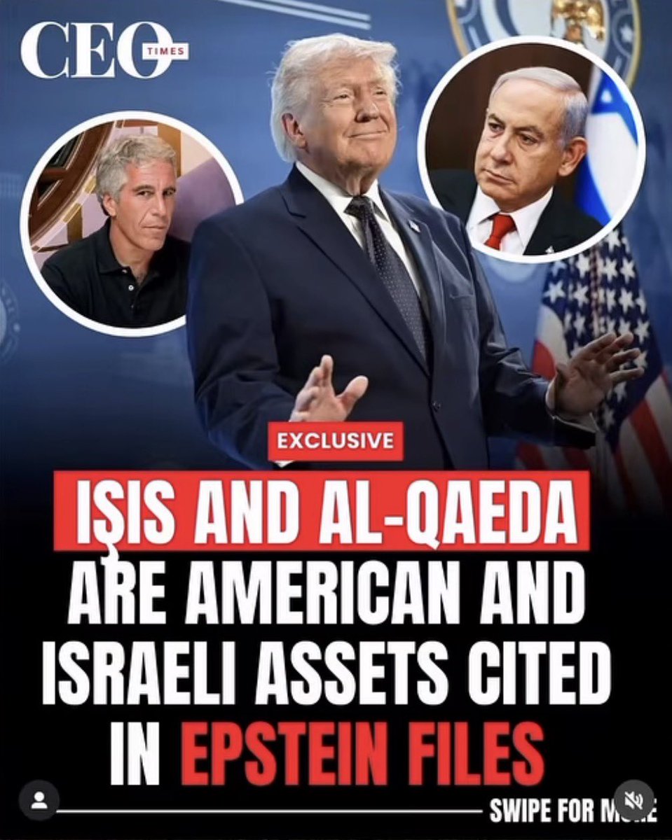 jakeg_official's tweet photo. Now that everyone is aware Israel &amp; America created ISIS and AL-QAEDA. It’s probably time to stop labeling Islam a terrorist religion. #dancingisraelis https://t.co/5NYaQaf22g