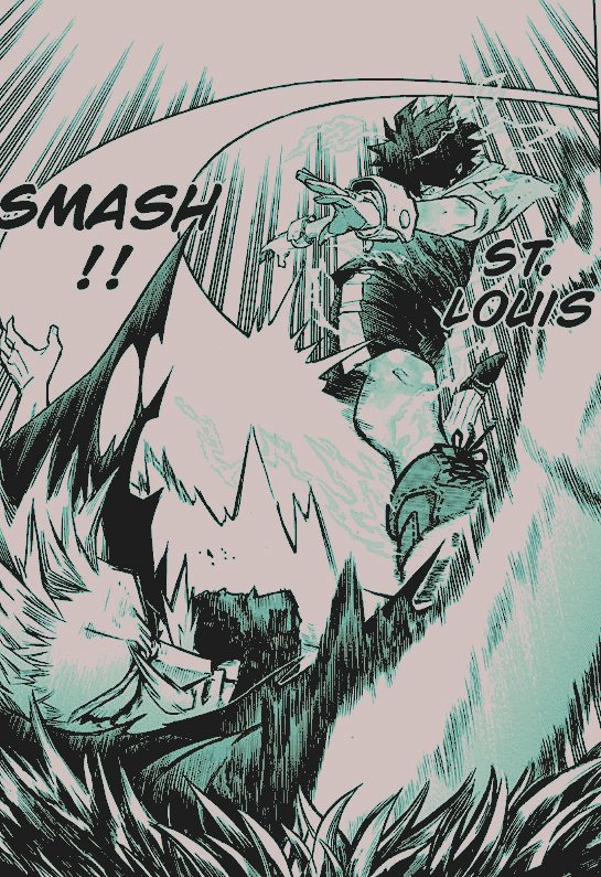 FUTURENO_1's tweet photo. @0VERL0RD0FQUIRK ㅤ
ST.  LOUIS  SMASH  !!  Green sparks fly as axe kick splits the demon kings temples .ㅤ 'ㅤI don't know why you brought your ugly mug back here,  but I promise you you're not gonna stay much longer !!ㅤ'
ㅤ
ㅤ #𝐀𝐋𝐋𝐀𝐑𝐄𝐎𝐍𝐄
ㅤ https://t.co/UfVIpWYVIQ