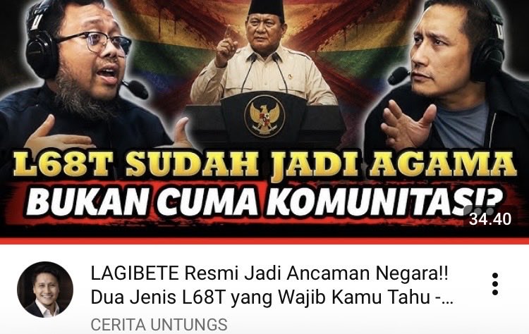 nkri_IRIAN's tweet photo. Resmi Perpres lgbt sbg ancaman non militer 

“Dukung uu Pidana terhadap penyebaran lgbt”
https://t.co/upgbTiigjf https://t.co/XXS30Gf6UN