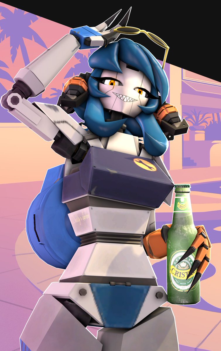 WandererSnack's tweet photo. 'Ahem'  CLANK CLANK CLANK...  You can lath now.  

GTA6 SOON BABBY!!!!!!!!!!!!!!!!!!!!!
#SFM #tf2 #GTA6 https://t.co/JWxSqNUqhL
