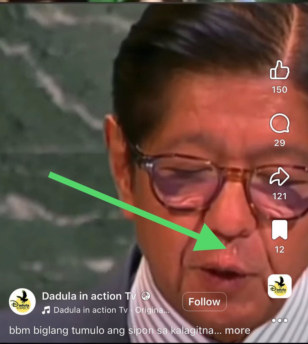 arden_garzon's tweet photo. @_MIGZ29 ouuccchhhh, talaga? weeehhhh, di nga. kaya pala tulo sipon, tulad ng sa ADIK na @bongbongmarcos , bwahahaha.
yong isa naman bumula ang laway https://t.co/WmG4OHaXPE